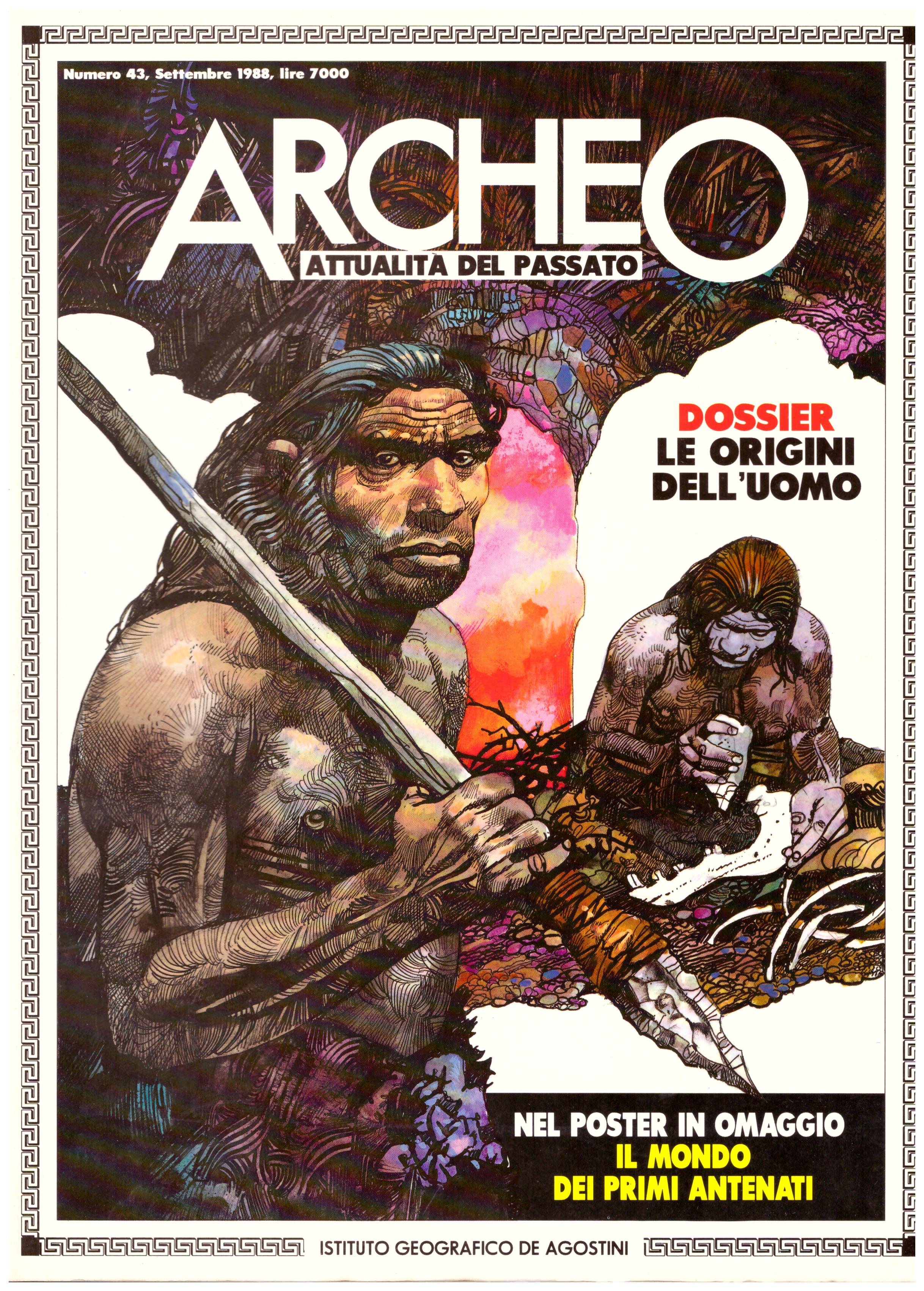 Titolo: Archeo attualità del passato, N.43, settembre 1988    Autore: AA.VV.     Editore: De Agostini Periodici.